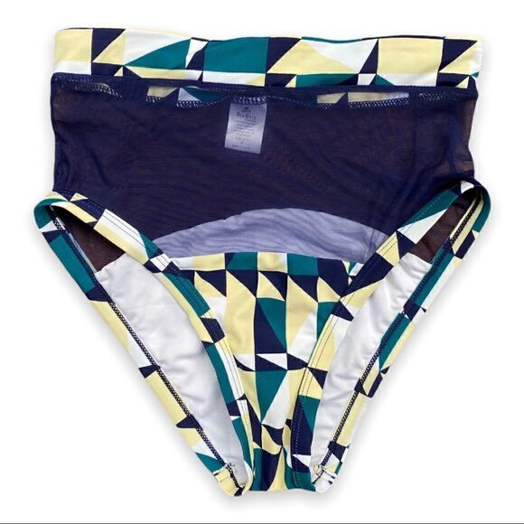 REE Bees Geometric Print High Waist Bikini - Picture 5 of 15